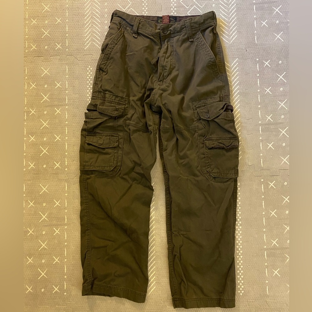Vintage Y2K Brown Cargo Pants